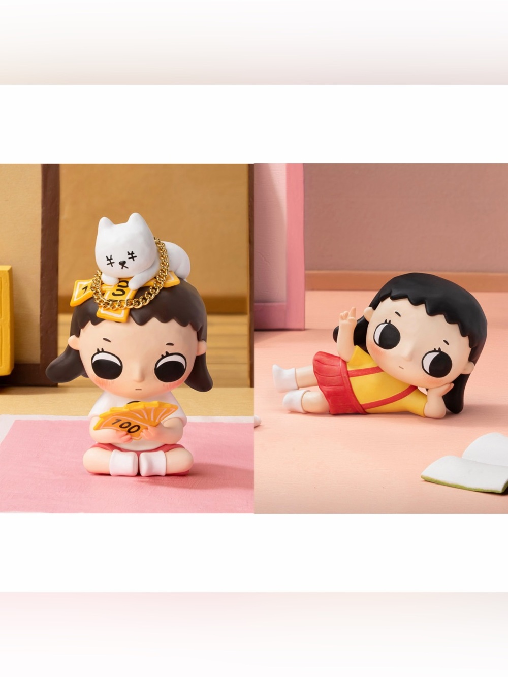 Bundle POP MART Nyota x Chibi Maruko Chan - I’m Rich and Rest Day